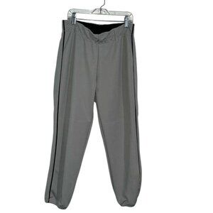 The Glow Athletique Gray Elastic Waist Athletic Pants L